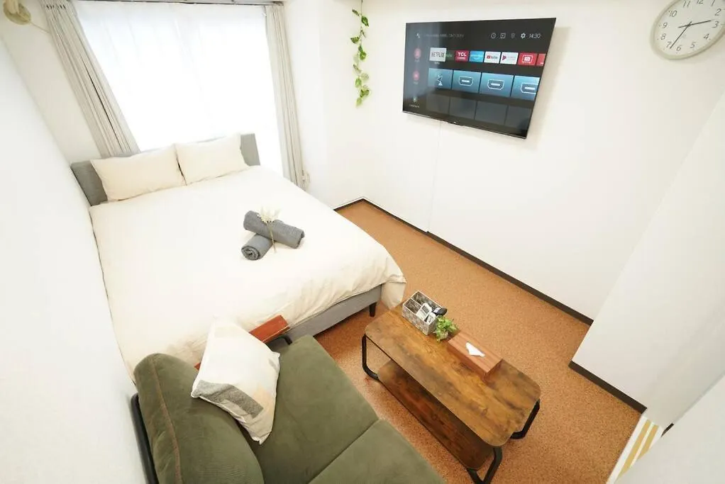 新宿歌舞伎町東新宿站3分钟，徒步伊势丹4分钟免费wi-Fi！ Tokio Appartement